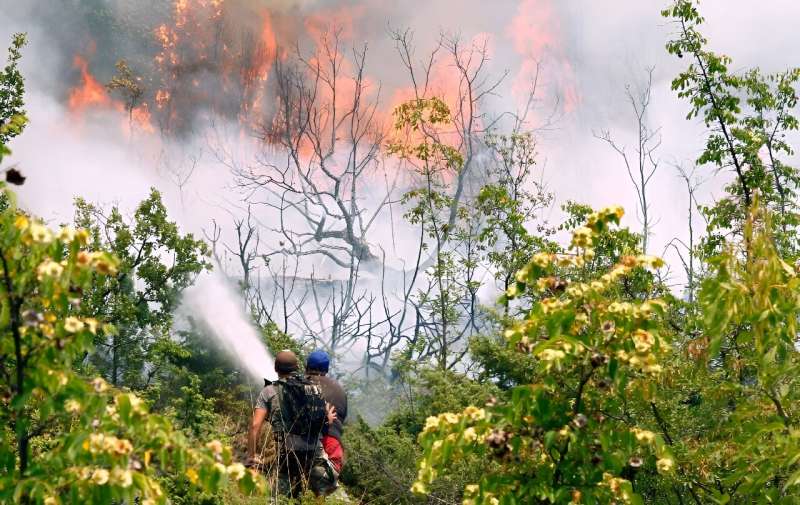 Heatwaves are smothering parts of southern and eastern Europe, sparking wildfires in tinder-dry conditions across the region