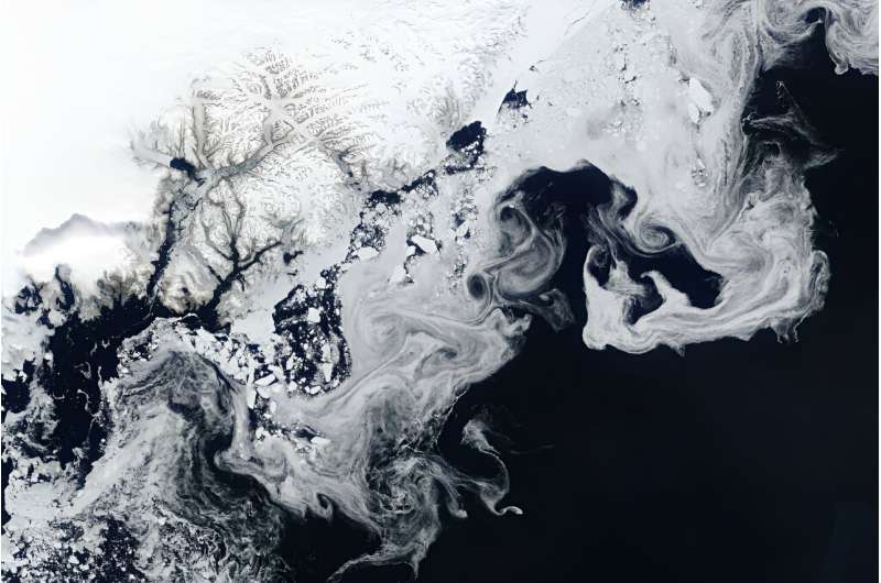 Sea ice's cooling power is waning faster than its area of extent